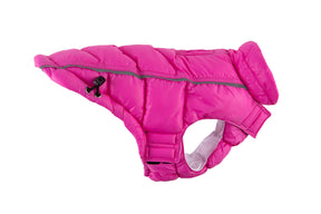 Barker's Bowtique - Puffer Vest Featherlite Reversible Pink & White