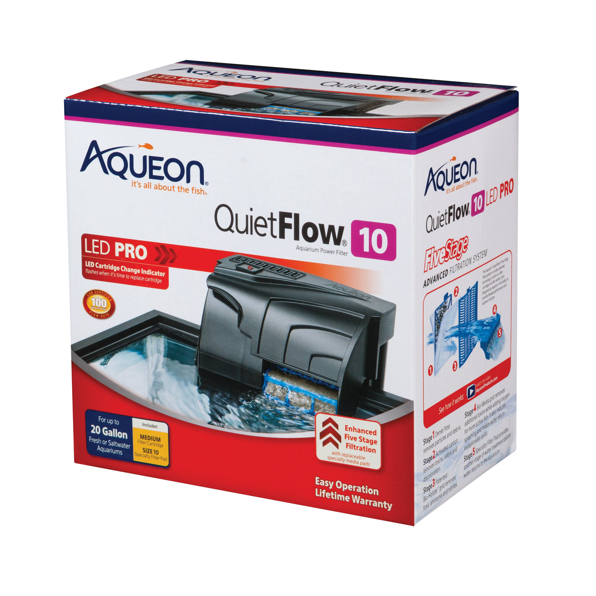 Aqueon - Power Filter Quiet Flow