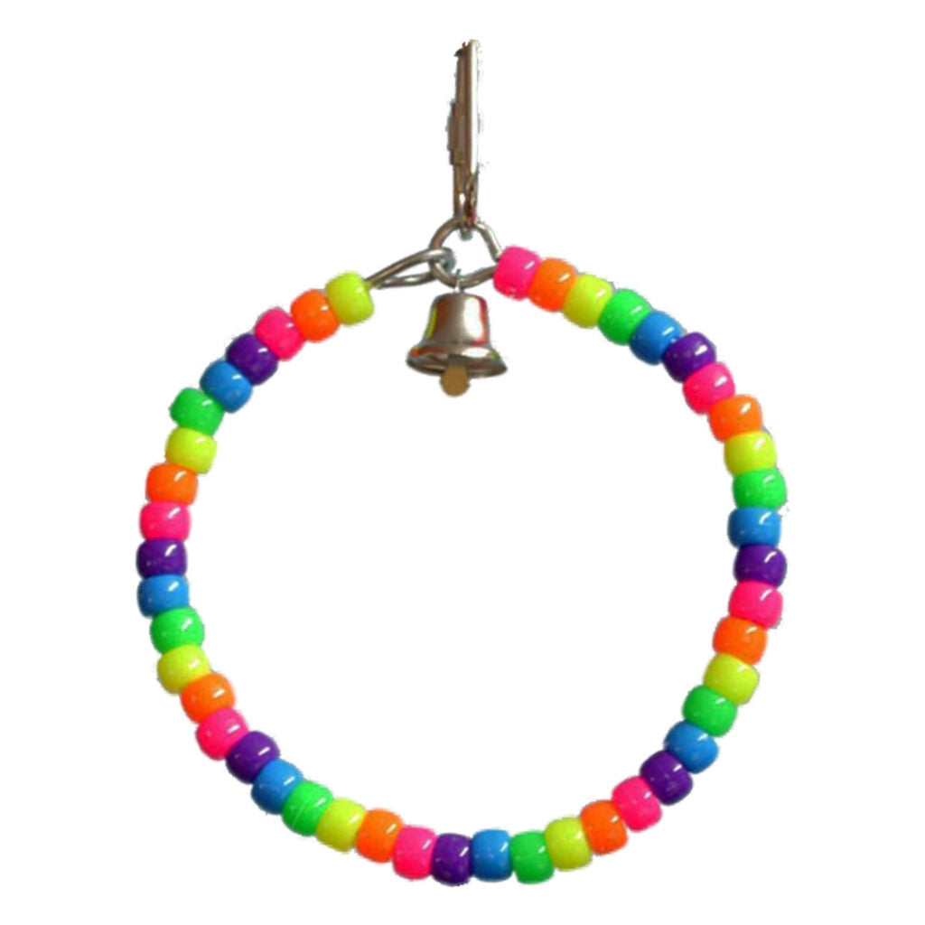 Marble Ring Beaded Bird Toy