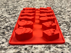 Dog Tastic Jelly Shots Silicone Mold Christmas Shapes