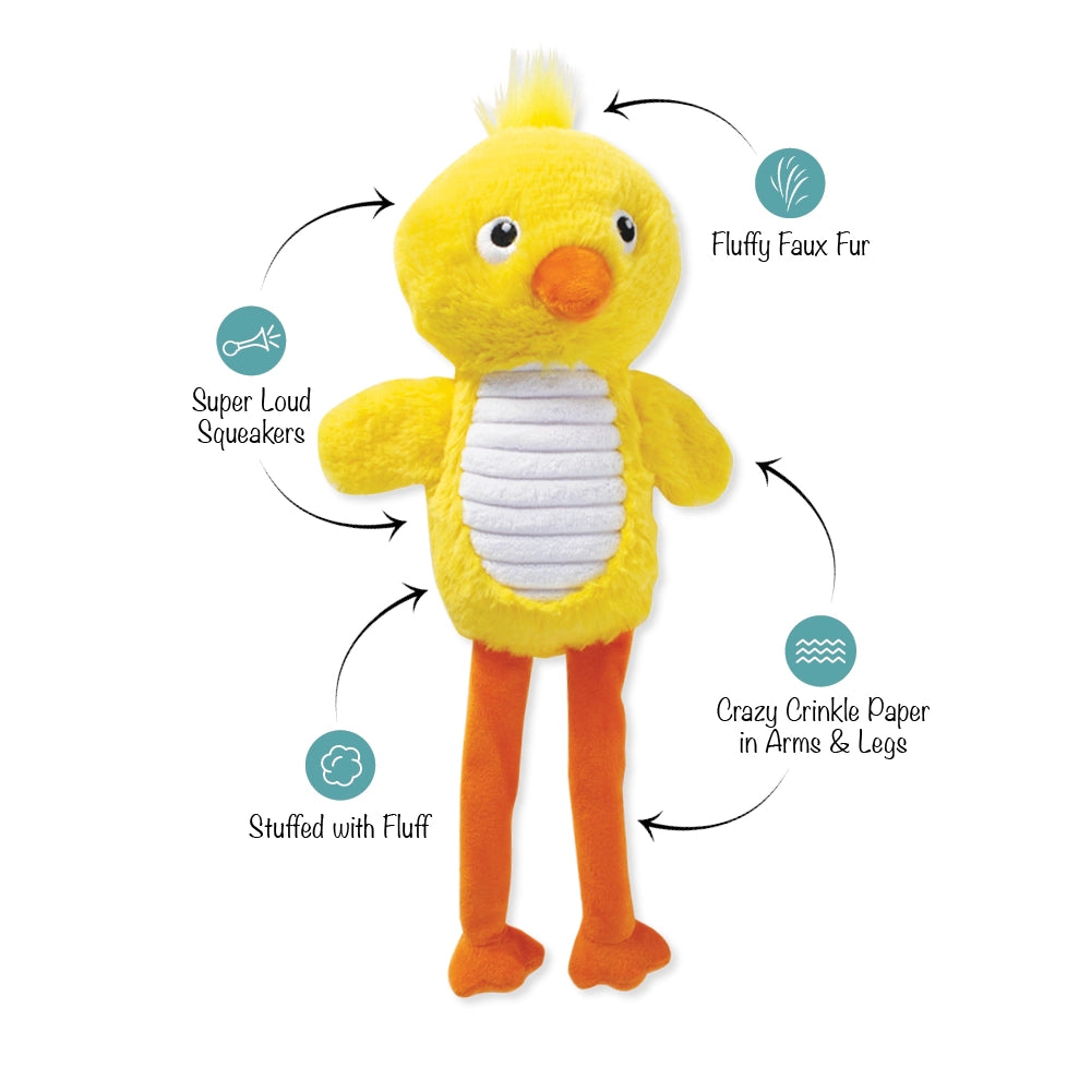 Petshop by Fringe Studio - Dog Toy Spring Chicken