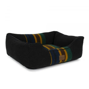 Carolina Pet - Pendleton Kuddler Vintage Camp Oxford Black Dog Bed