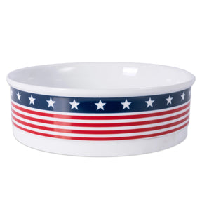 Bone Dry - Flag Pet Bowl