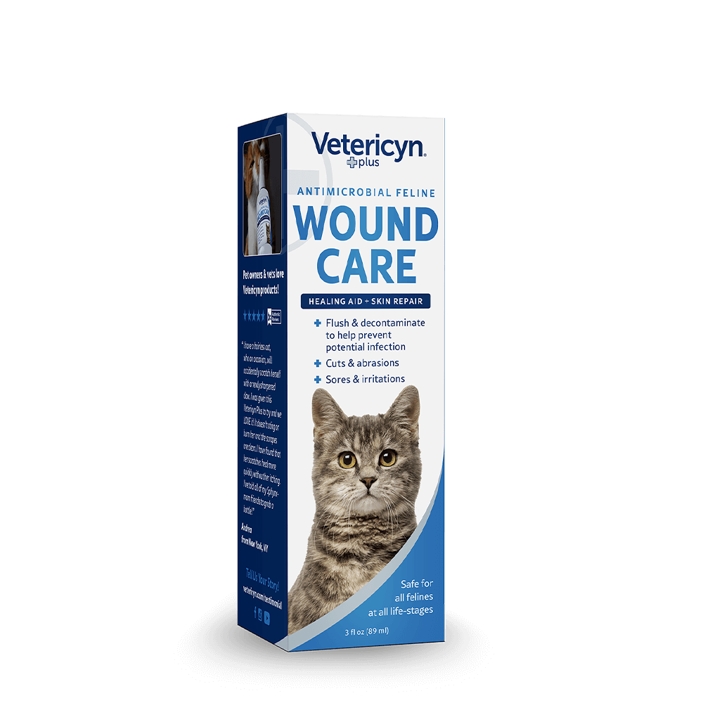 Vetericyn Plus - Antimicrobial Feline Wound Care