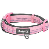 Baby Pink | 3M Reflective Padded Dog Collar