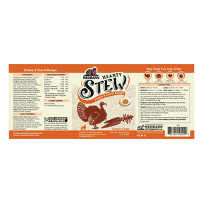 RedBarn - Hearty Stew Turkey & Carrot Dog Food Can