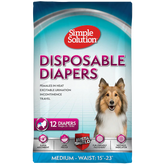 Disposable Dog Diapers 12 packs