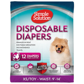 Disposable Dog Diapers 12 packs