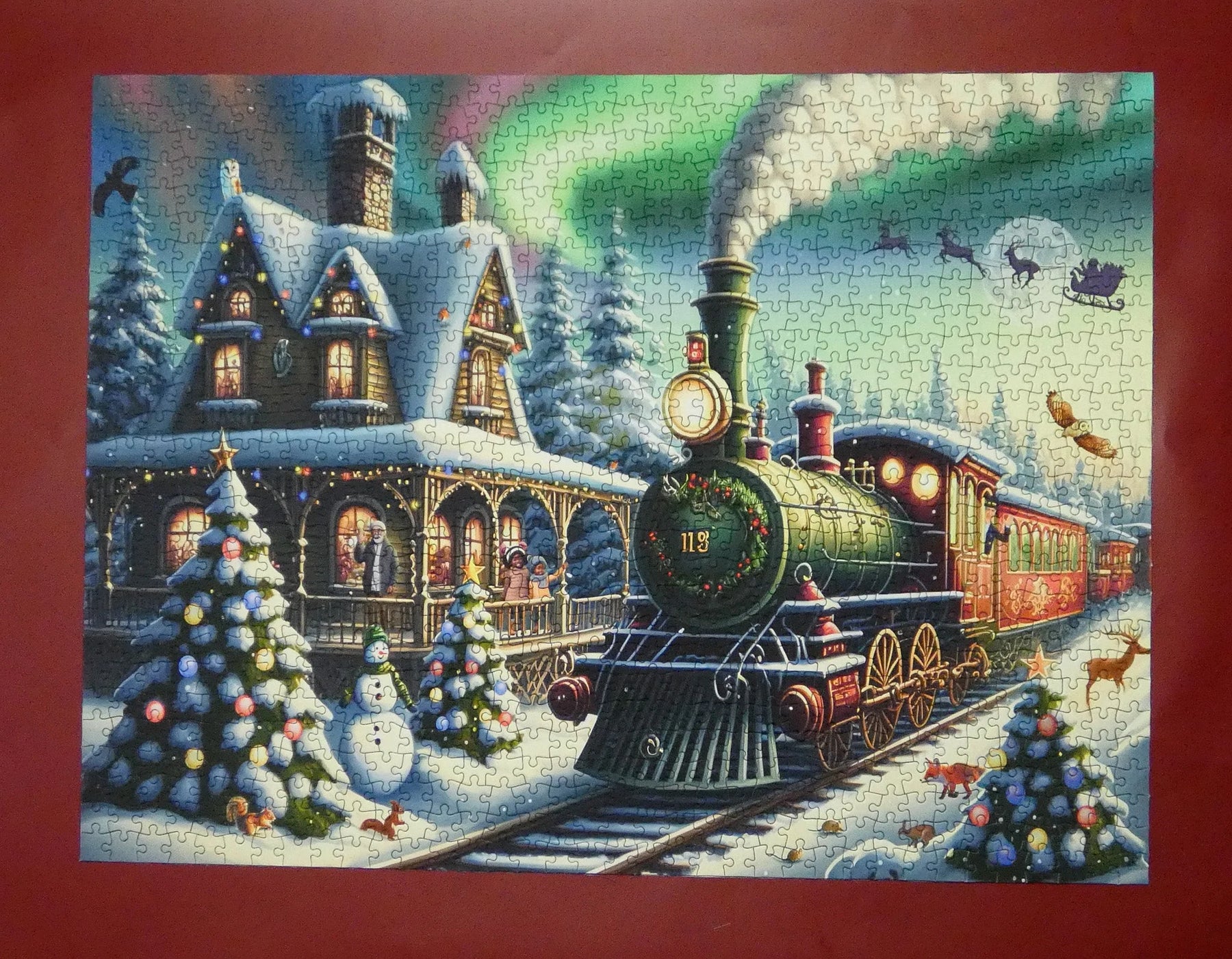 Puzzle The Christmas Train