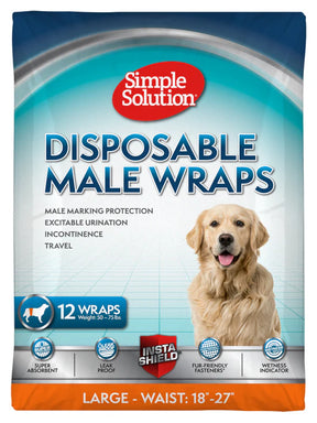 Dog Disposable Male Wraps