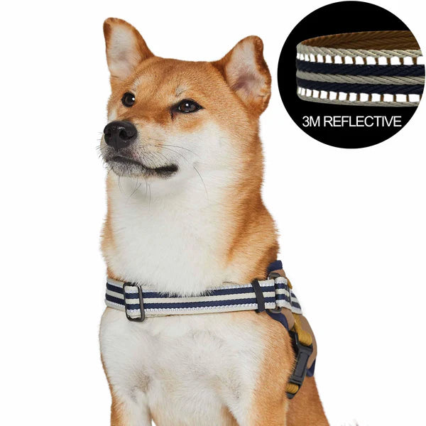 Olive and Blue-gray | Service K-9, 3M Reflective Dog Harness