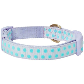 Pastel Purple | Soft Touch Dotted Velvet Dog Collar