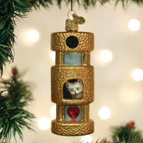 Old World Christmas - Cat Tower Ornament