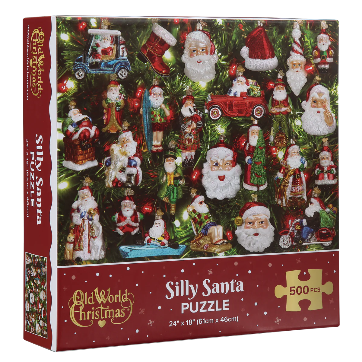 Old World Christmas - Silly Santa Puzzle