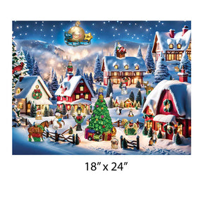 Old World Christmas - Puzzle Winter Wonderland