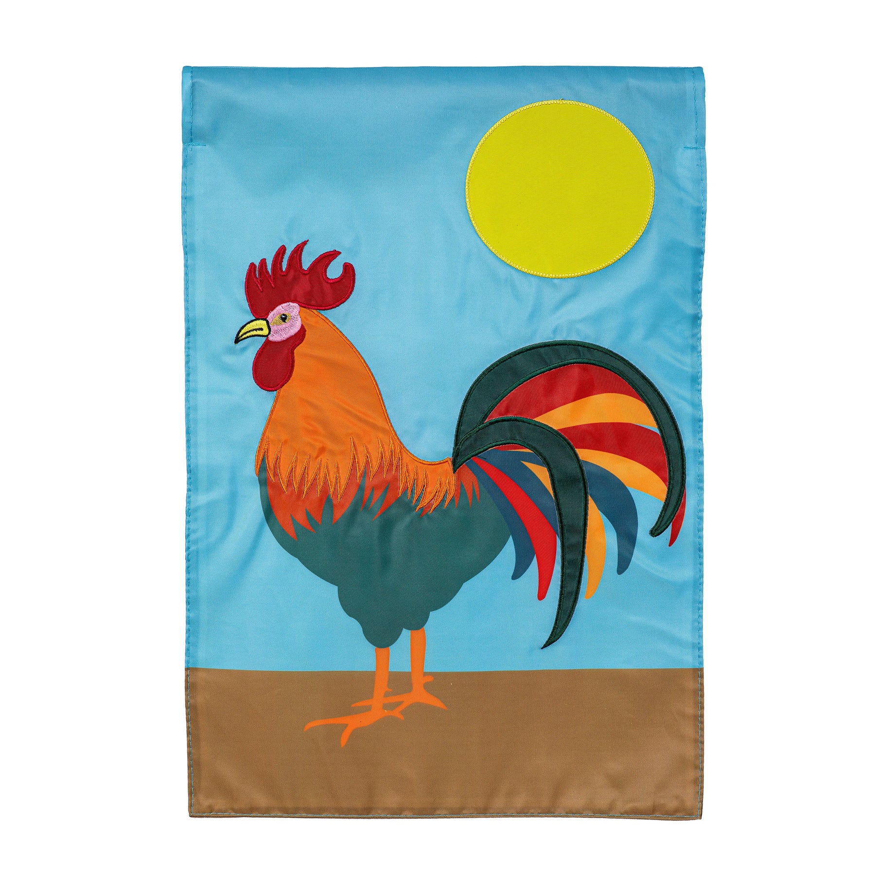 Flag Colorful Rooster Basic