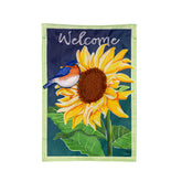 Flag Bluebird & Sunflower