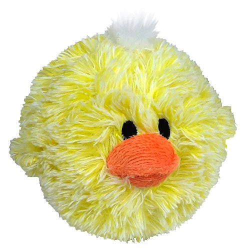 EZ  Squeaky Chick Ball Dog Toy