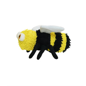 Mighty Microfiber Ball Medium Bee Squeaky Durable Toy