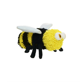 Mighty Microfiber Ball Medium Bee Squeaky Durable Toy