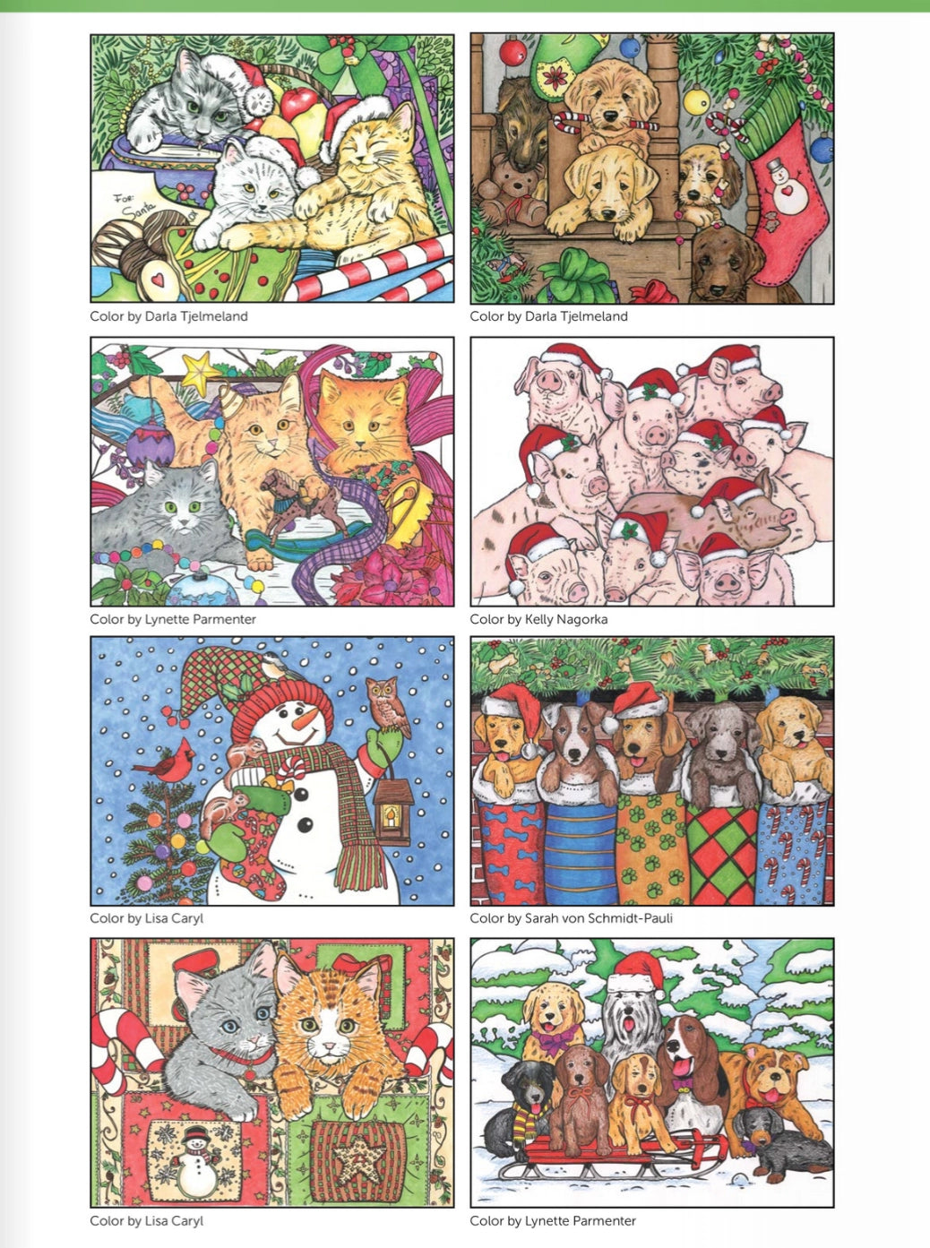 Coloring Book - Cute Christmas