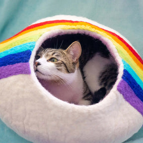 Friendsheep - Rainbow Eco Kitty/Cat Cave