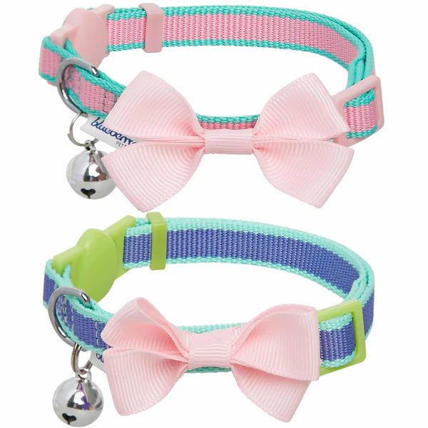 Classic Solid | Cat Collar with Bow