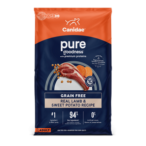 Canidae - Grain Free PURE All Breeds, Adult Dog Real Salmon and Sweet Potato Limited Ingredient Recipe Dry Dog Food