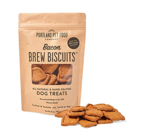 Bacon Brew Biscuits Dog Treats