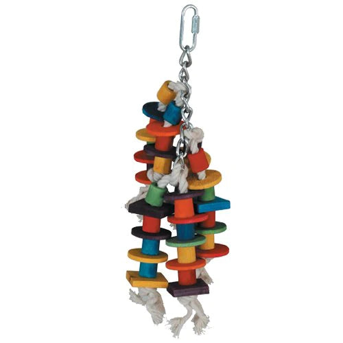 Caitec - Bird Toy Hanging Thimbles Up