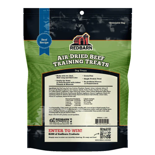 Redbarn - Training Treats Air-Dried Beef