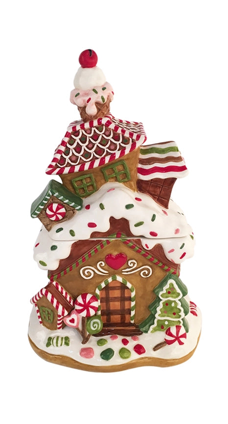 Cookie Jar Gingerbread House