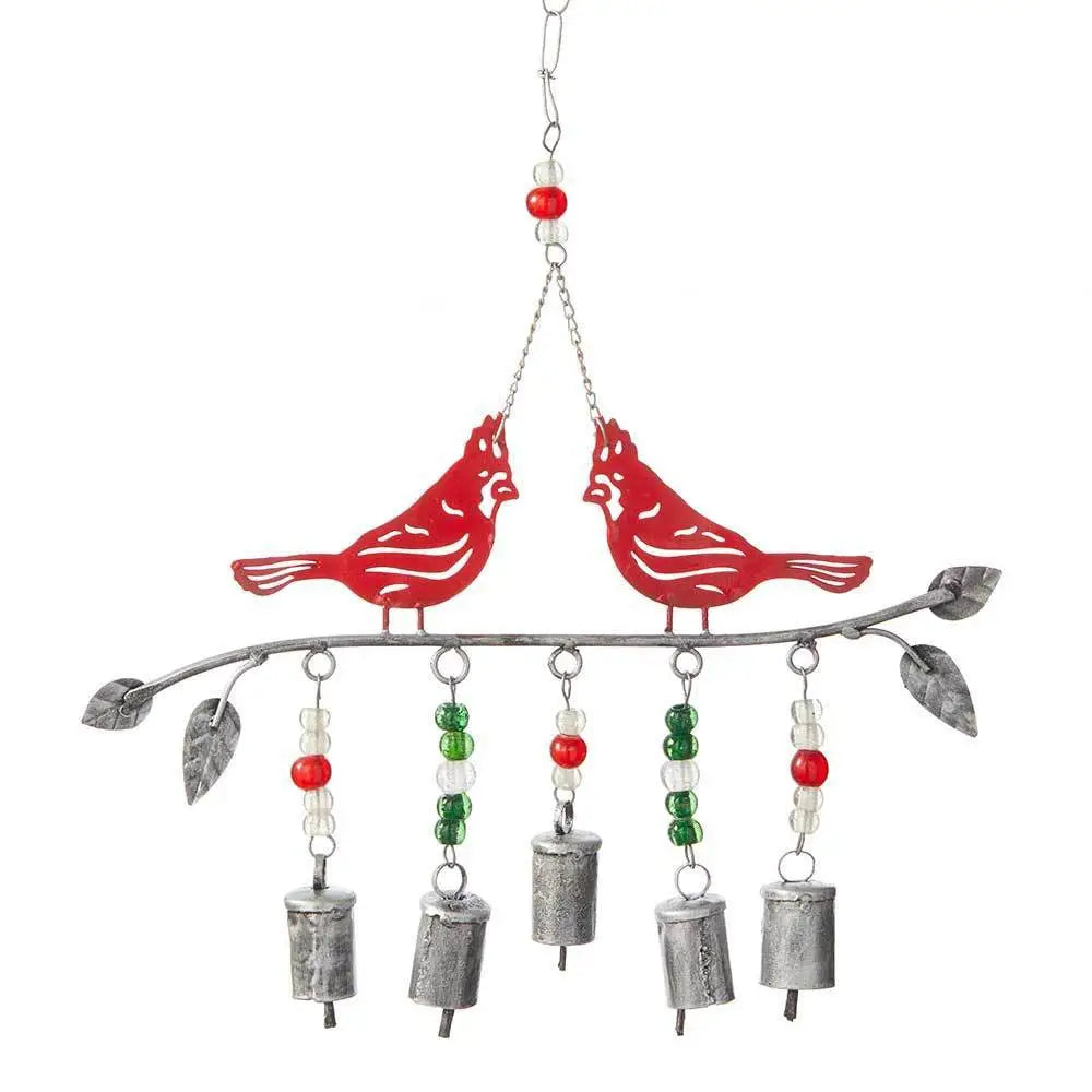 Cardinal Companions Wind Chime