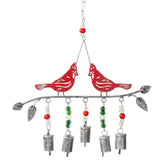 Cardinal Companions Wind Chime