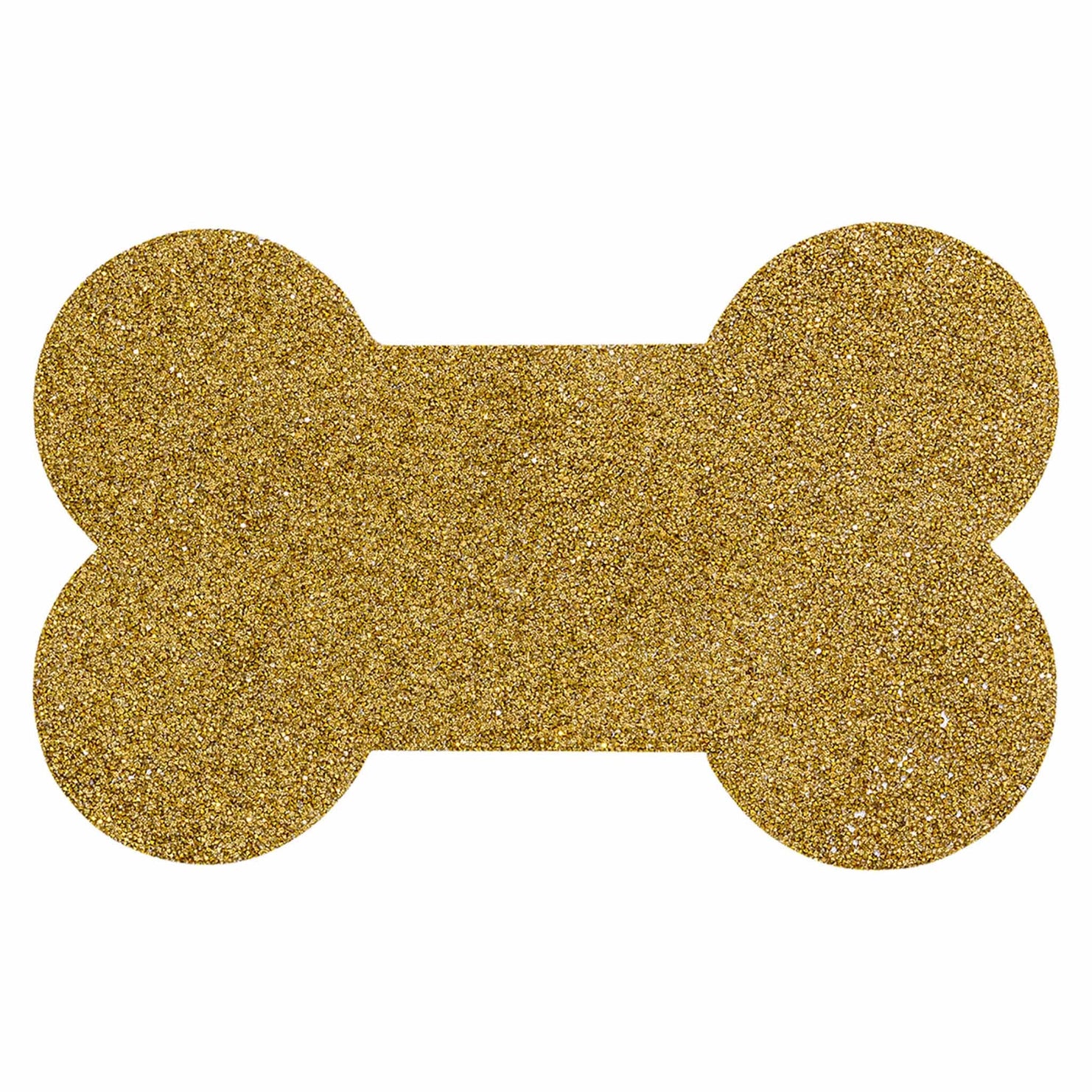 Placemat Dog Bone Multifaceted Rhinestones