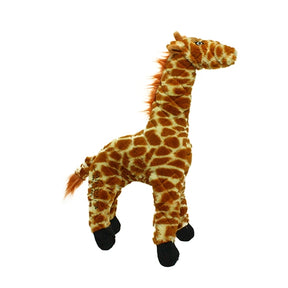 Mighty Safari Giraffe Plush Squeaky Toy