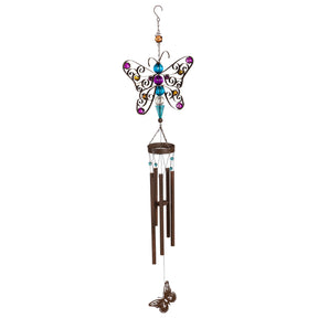 Windchime Beaded Butterfly