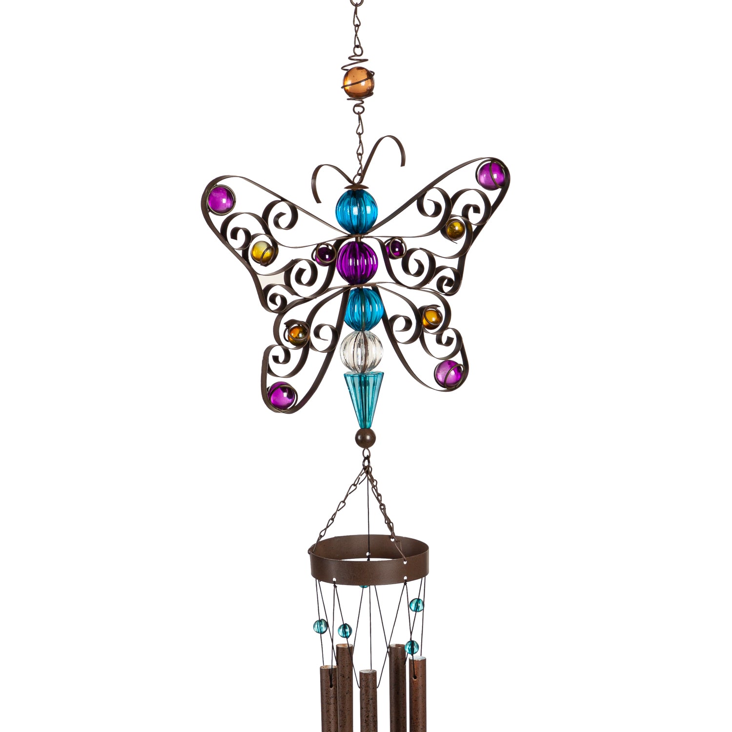 Windchime Beaded Butterfly