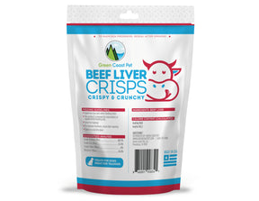 Green Coast Pet - Beef Liver Crisps Dog Treat