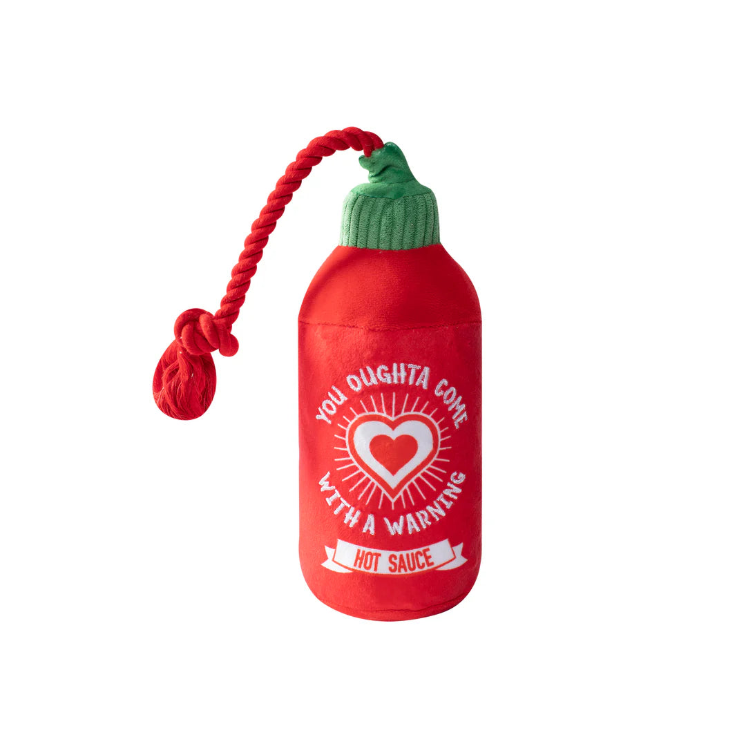 Petshop by Fringe Studio - Dog Toy Hearts on Fire