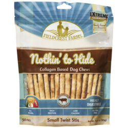 Nothin' To Hide Twists Beef Rawhide Alternative Dog Chews