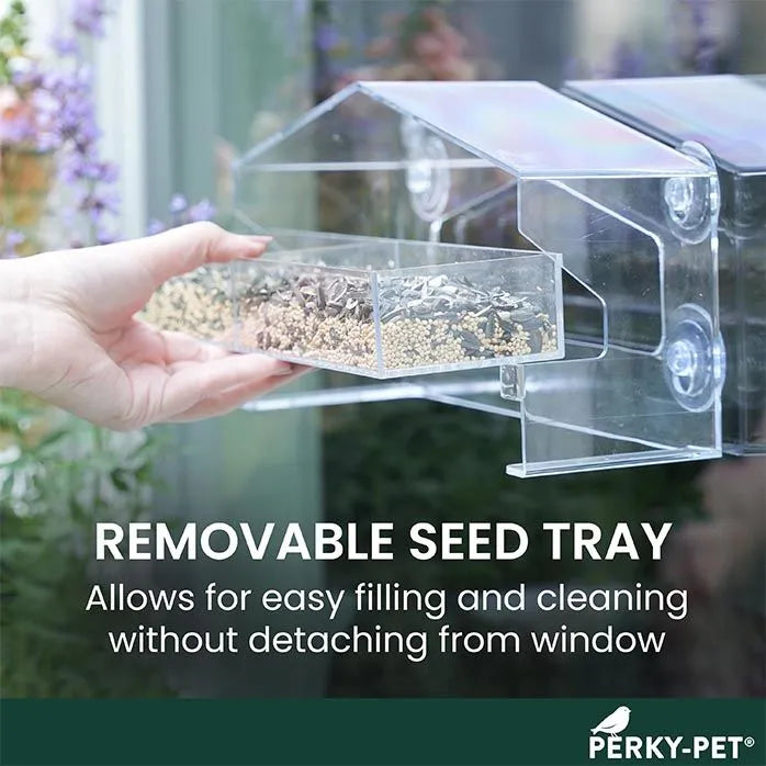 Perky Pet Feeder for Window Large