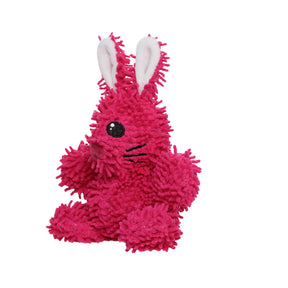 Mighty Junior Microfiber Ball Rabbit Squeaky Durable Toy