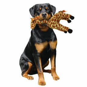 Mighty Safari Giraffe Plush Squeaky Toy