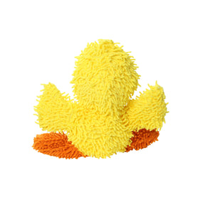 Mighty Microfiber Ball Medium Duck Squeaky Durable Toy