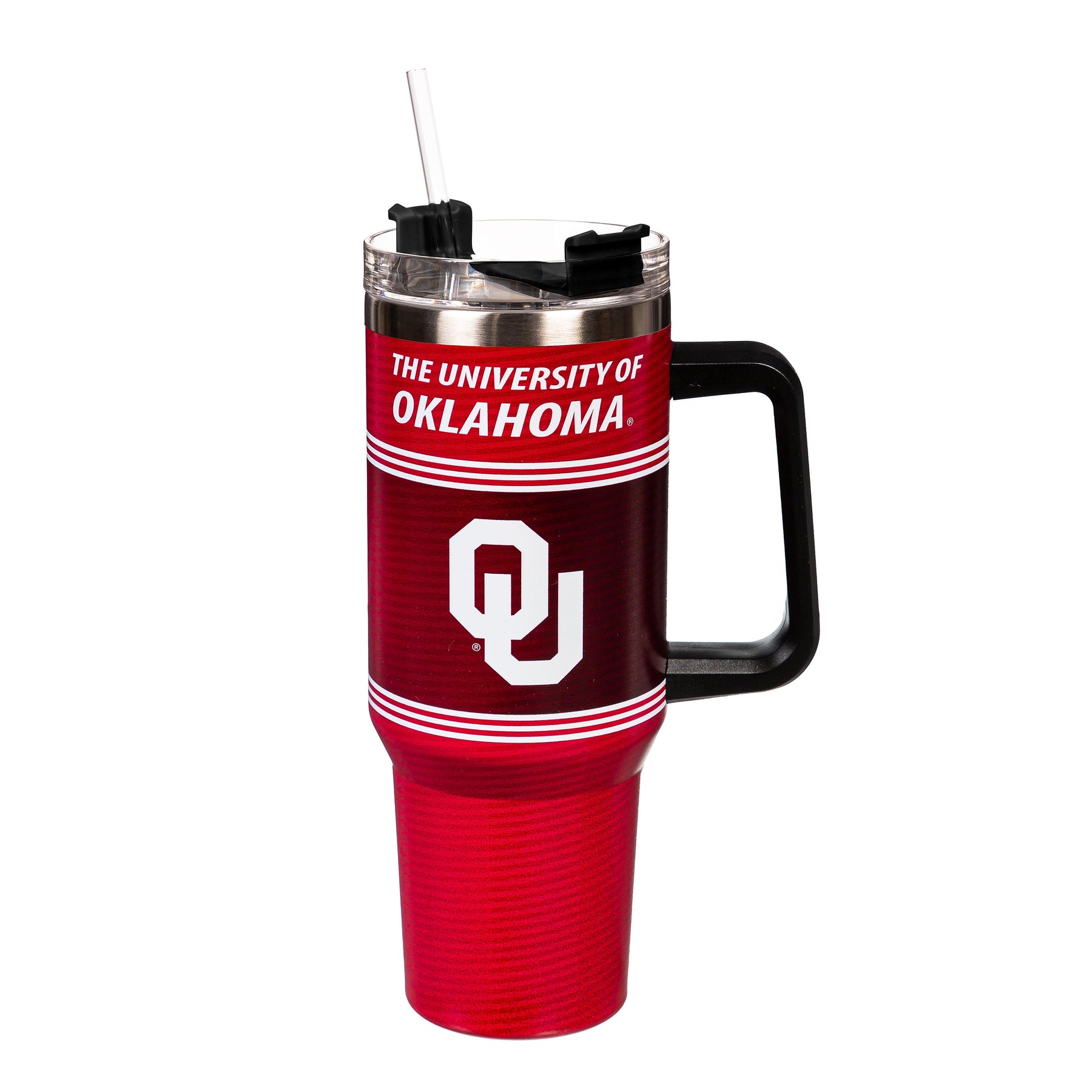 Mega Mug w/ Straw University of Oklahoma