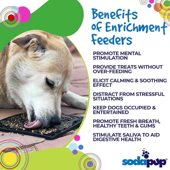 Enrichment Lick Mat - Zombie Design