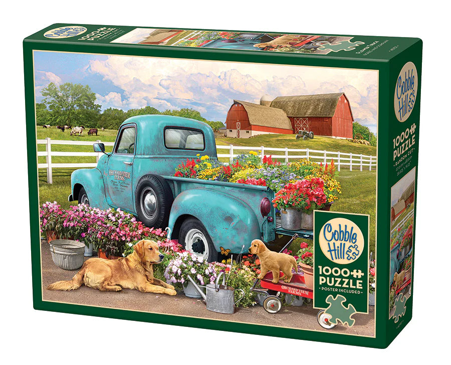 Puzzle: Flower Truck (1,000 Piece)