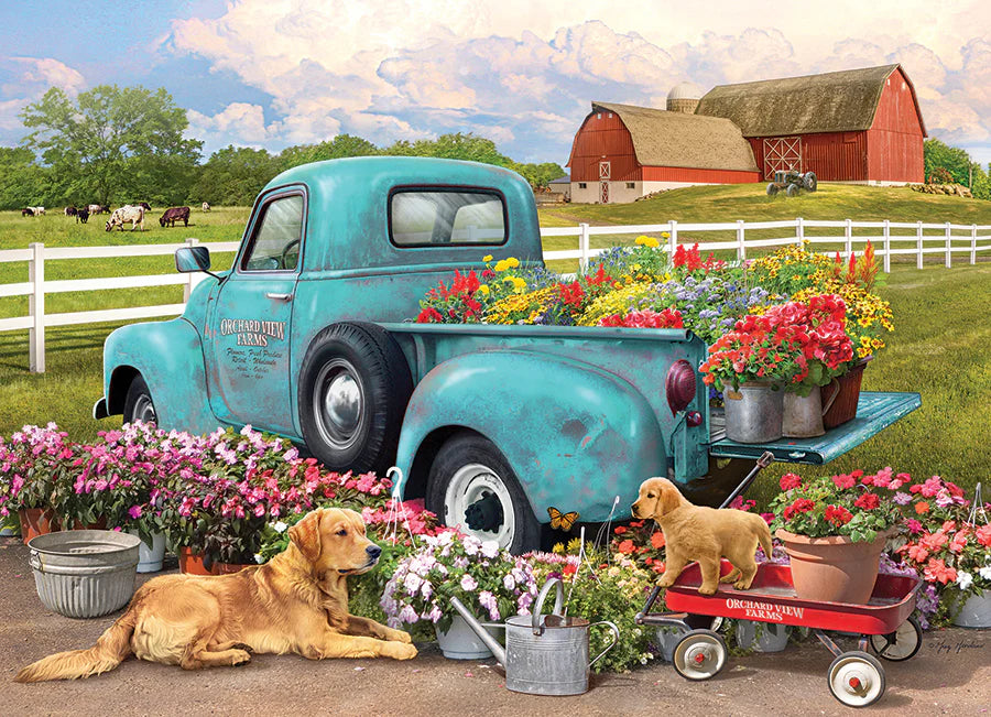 Puzzle: Flower Truck (1,000 Piece)