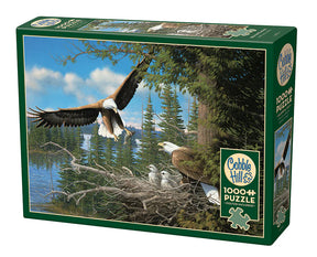 Puzzle: Nesting Eagles (1,000 Piece)